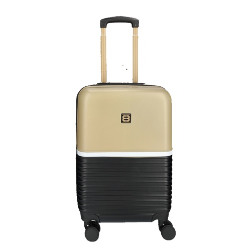 Enrico Benetti Princetown koffer maat L in tweekleurig design met TSA-slot en dubbele 360° wielen.
