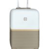 Enrico Benetti Princetown koffer maat L in tweekleurig design met TSA-slot en dubbele 360° wielen.