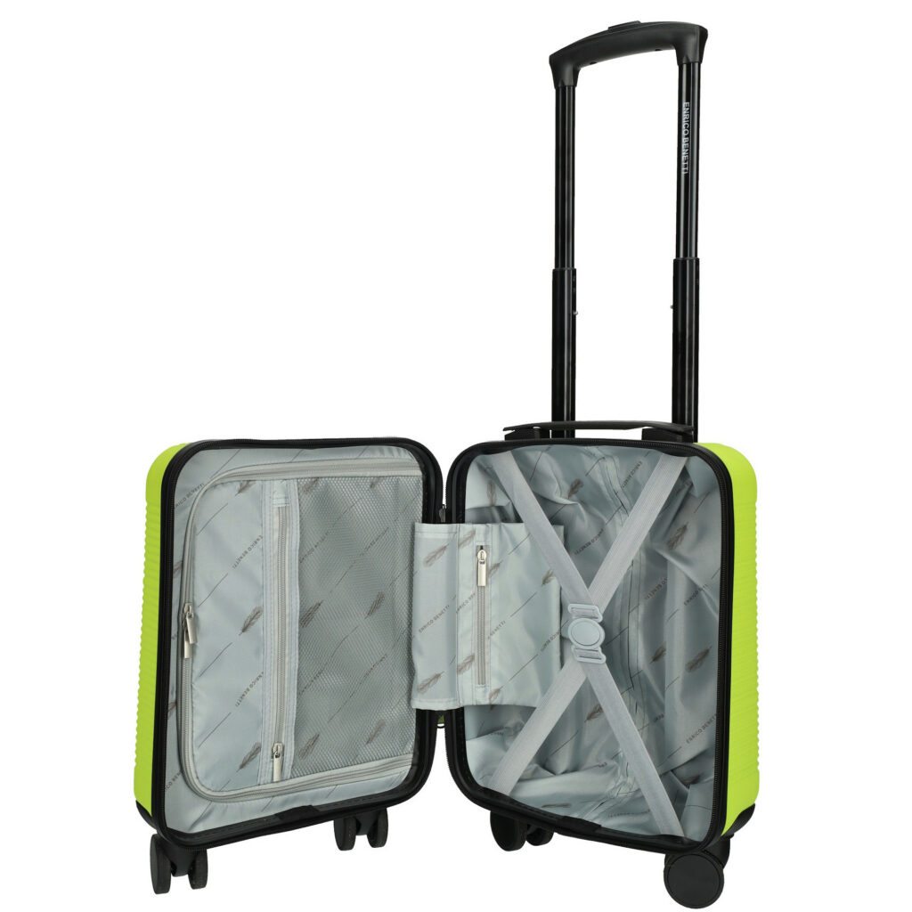 Enrico Benetti Underseater Koffer – Louisville - afm 30x20x45 cm - lime groen- 39040 - Afbeelding 4