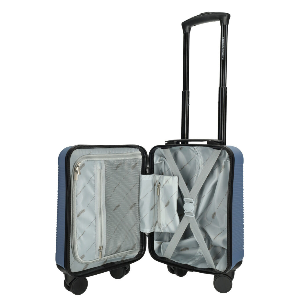 Enrico Benetti Underseater Koffer – Louisville - afm 30x20x45 cm - jeansblauw - 39040 - Afbeelding 7