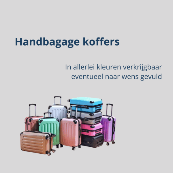 kerstpakketten koffers of reistassen