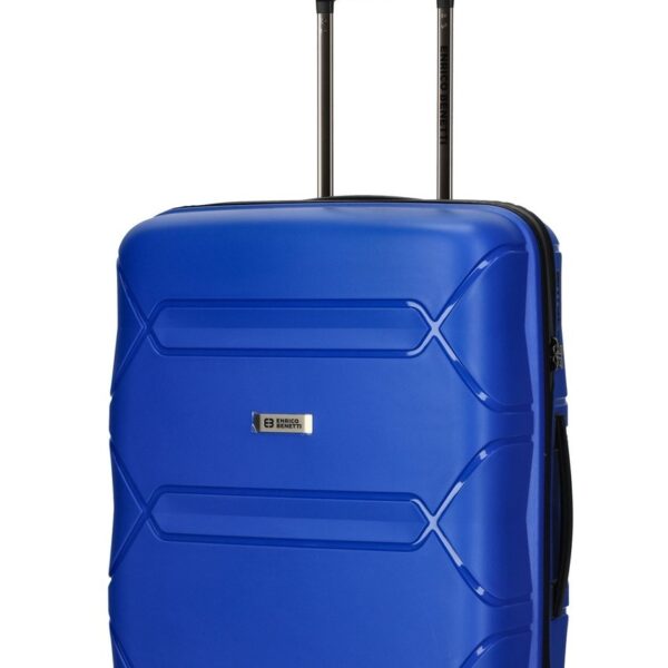 Ruimbagage koffer blauw Kingston Enrico Benetti 107 liter met zwenkwielen en TSA slot