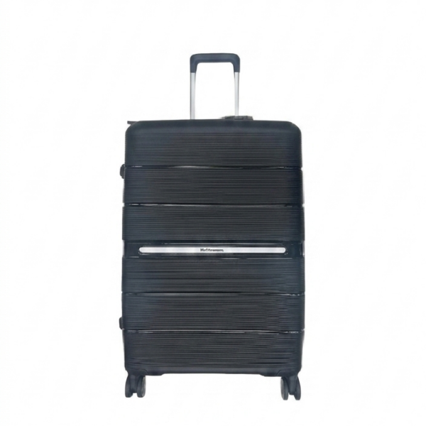 Violet handbagage koffer zwart maat S hardcase met TSA-slot