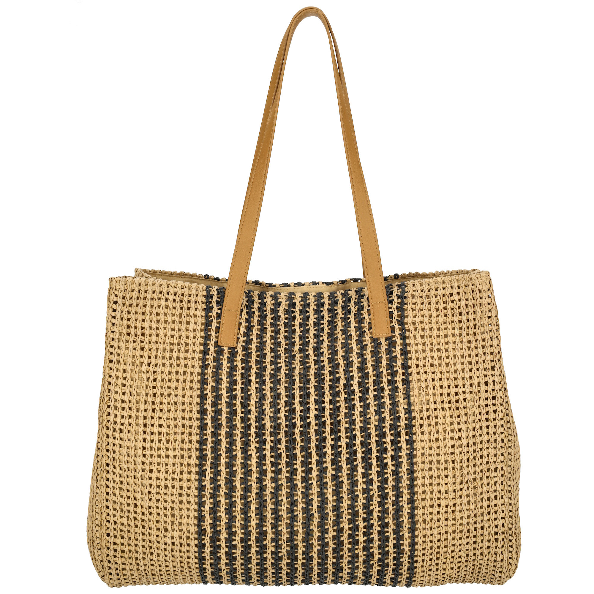 Enrico Benetti Capri Strandtas – Zwart – Grote Shopper – Polyester - Afbeelding 2