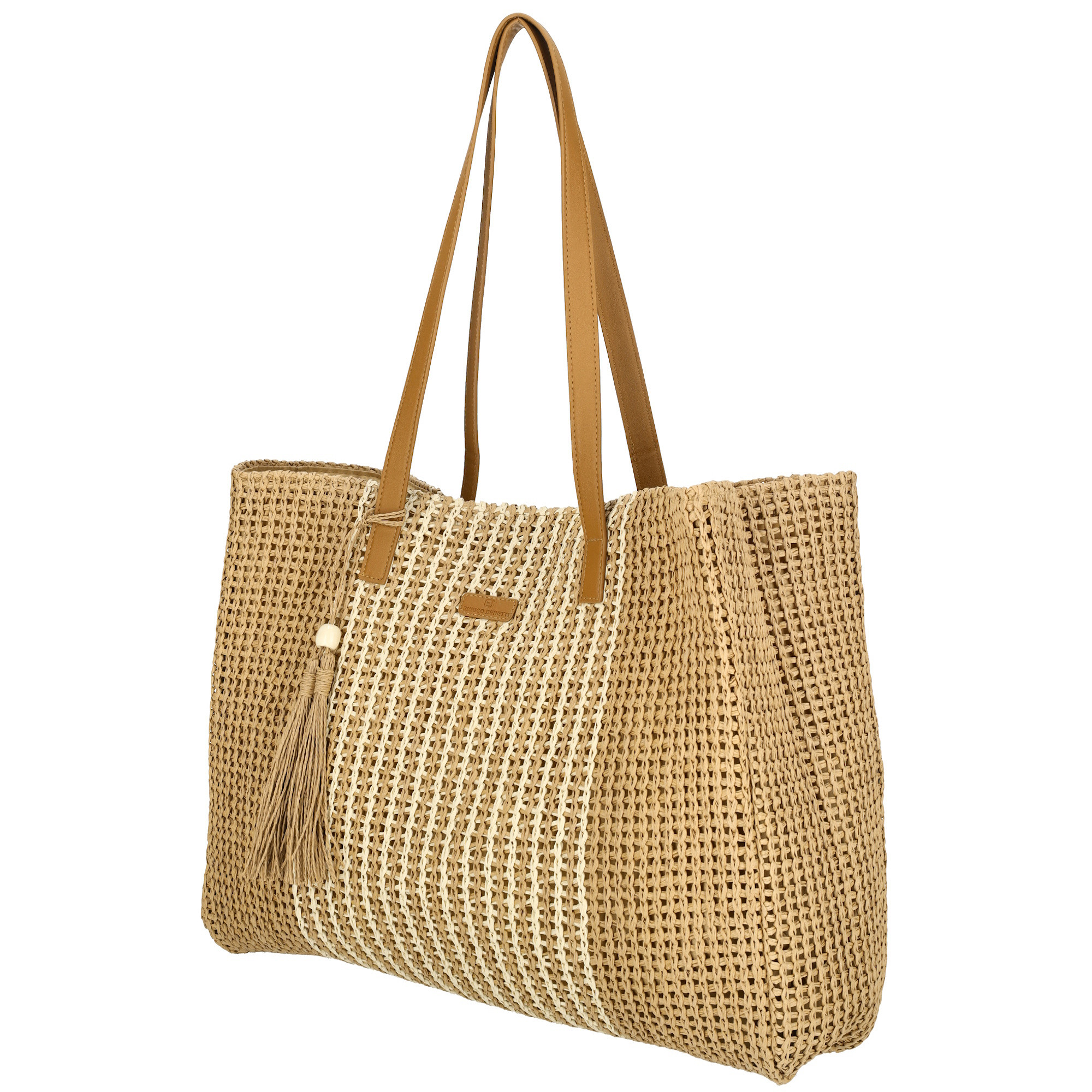 Enrico Benetti Capri Strandtas – Naturel – Grote Shopper – Polyester - Afbeelding 4