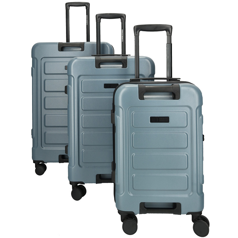 Enrico Benetti - Aspen - Jeansblauw - Handbagage (maat S) - 55x35x20 cm - ABS - Afbeelding 5